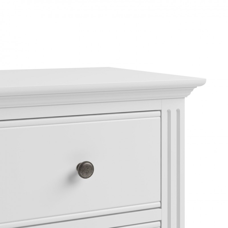 DC BP 2 Over 3 Chest of Drawers Classic White